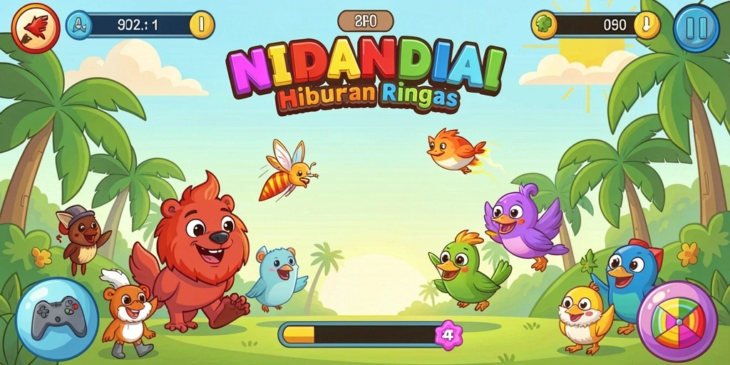 Mode permainan yang beragam dan menantang.