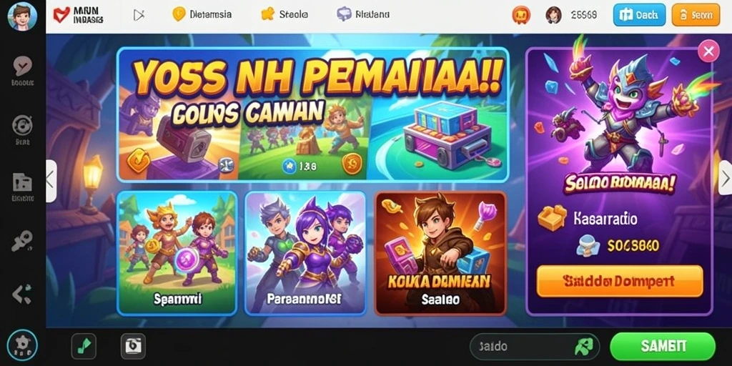 Grafis yang memukau dan efek suara yang mendebarkan.