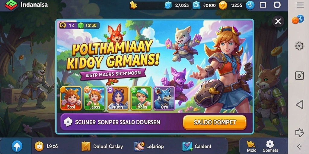Fitur bonus menarik untuk meningkatkan peluang menang.