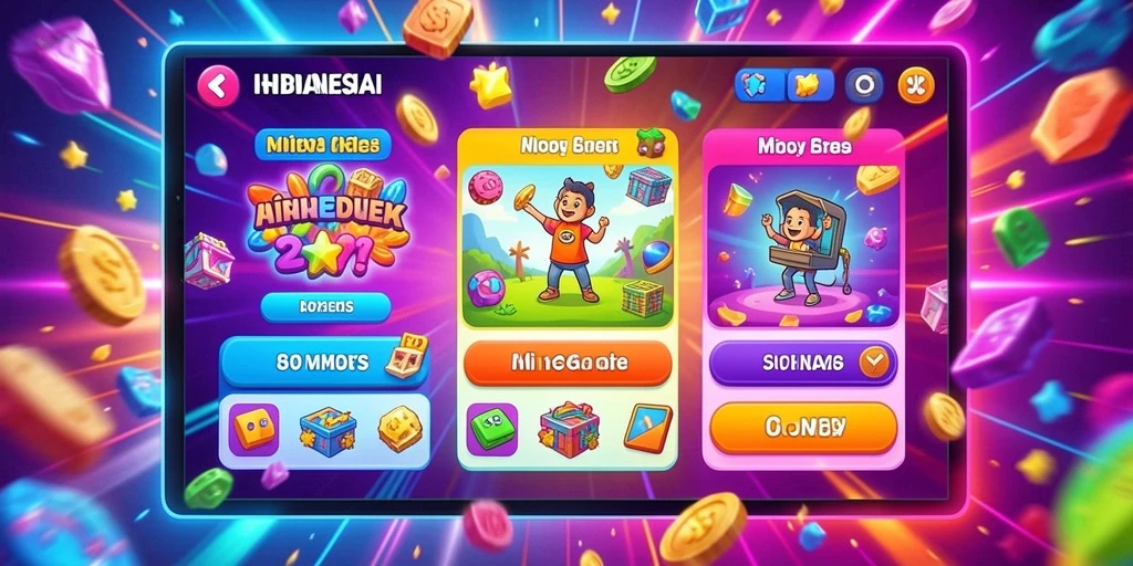 Lingkungan permainan yang beragam dan menarik.