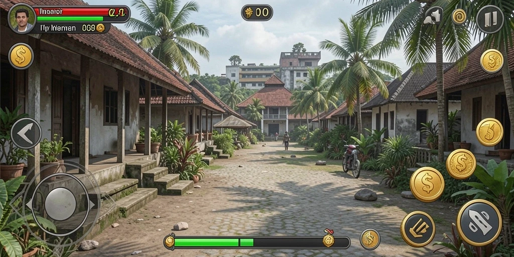 Mode multiplayer yang mengasyikkan bersama teman.