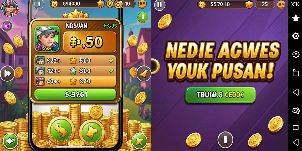 Screenshot 3: Karakter sumo yang beragam dan unik.
